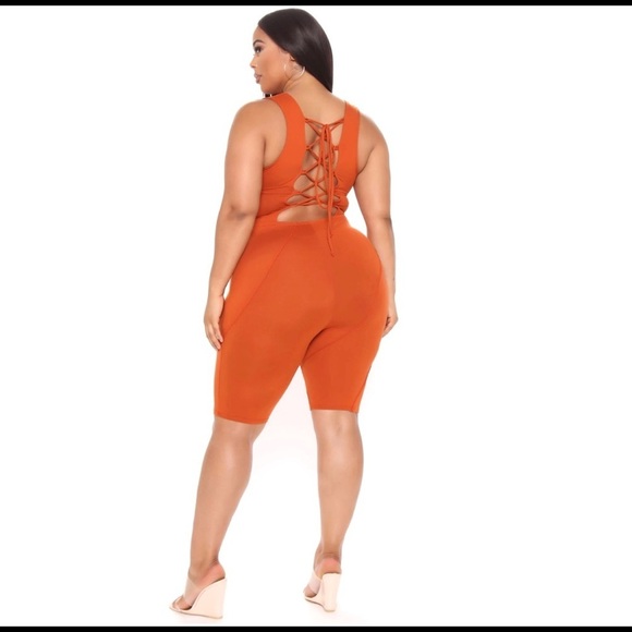 Fashionnova Blakely Biker Short Romper - Picture 9 of 9